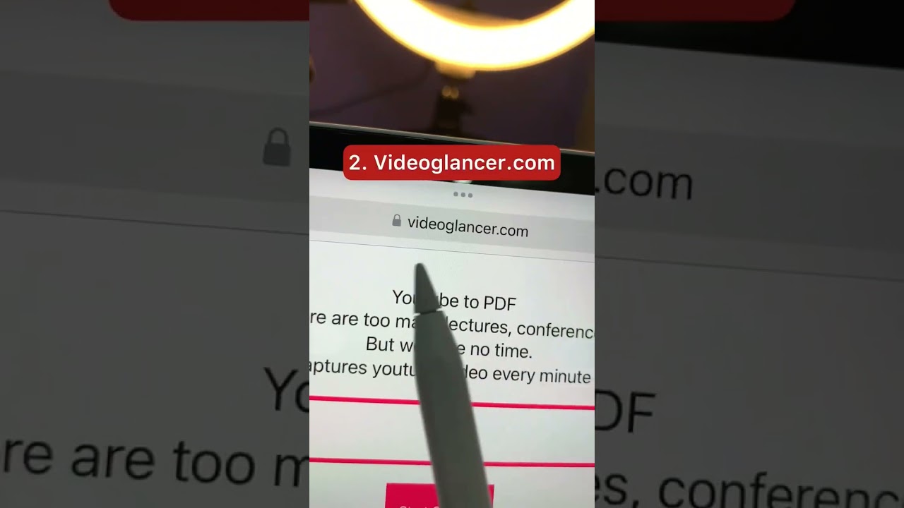 Create pdf from YouTube videos । Learn 3D 