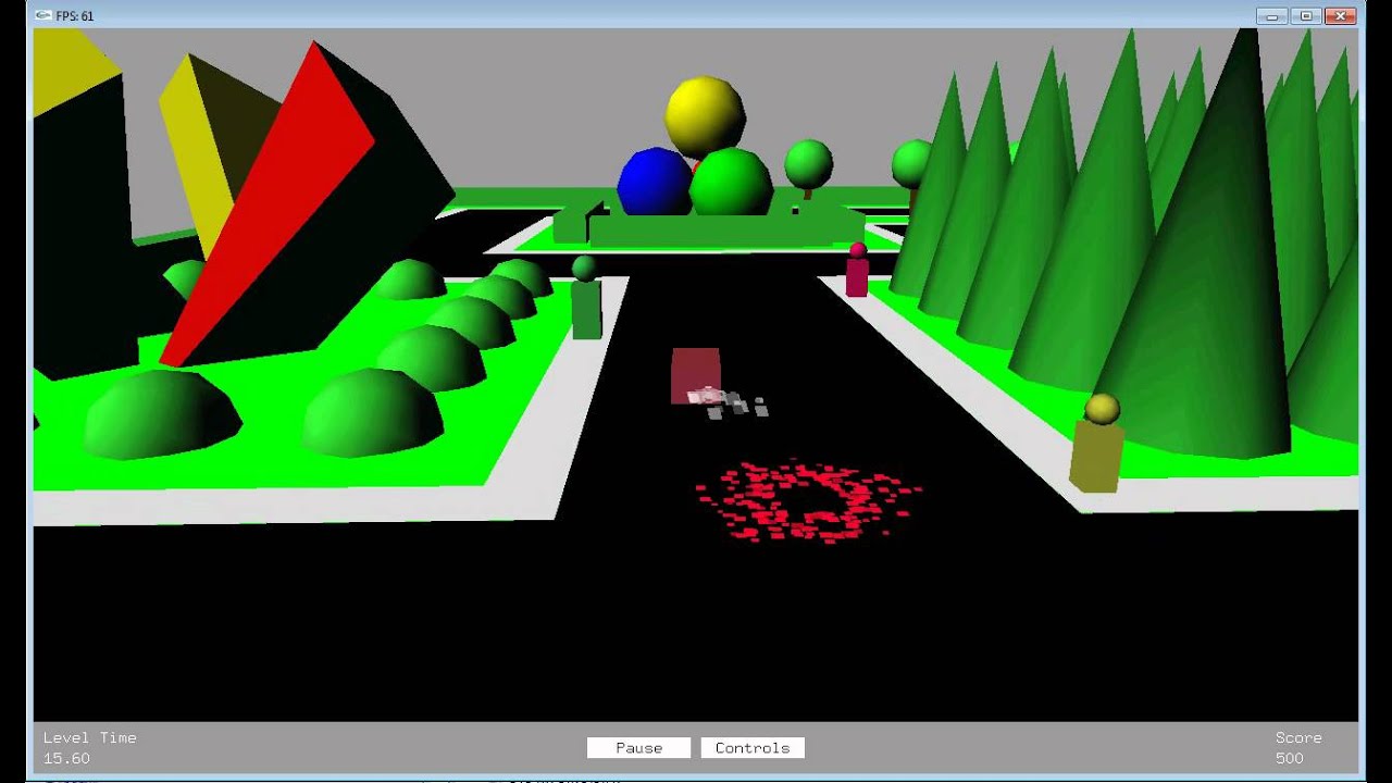 Portfolio - Simple Driving Game - YouTube