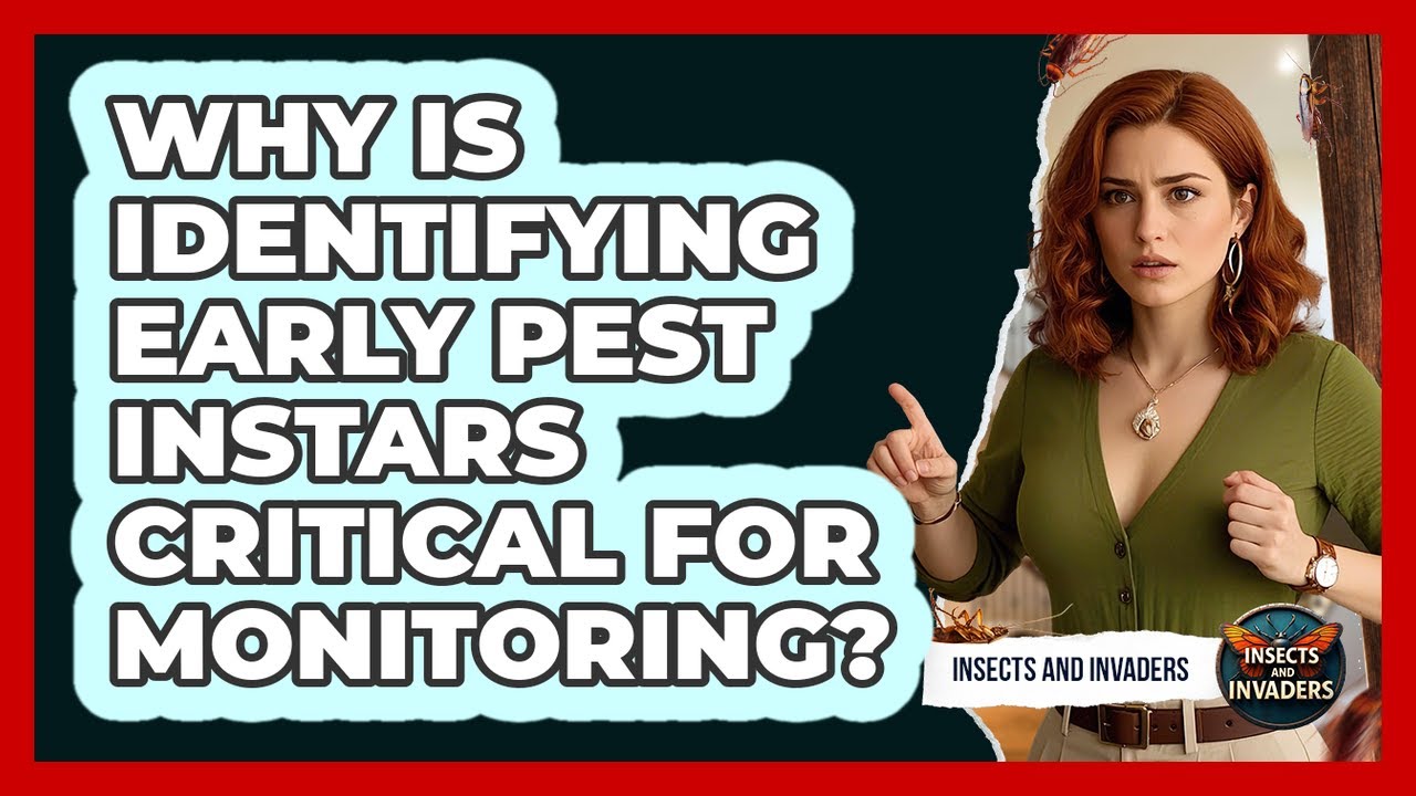 Why Is Identifying Early Pest Instars Critical For Monitoring? - Insects and Invaders