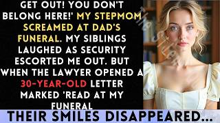 They Kicked Me Out Of Dad's Funeral Saying You're Not Real Family Then The Lawyer Opened A 30 Y