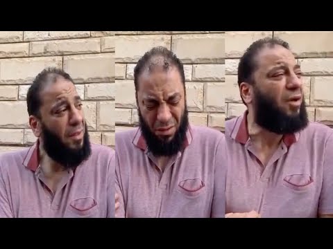 جنازة ابن الشيخ حازم شومان بالفيديو وبكائه الشديد