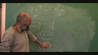 Language of Mathematics III (83): How not to solve an equation: Do not eliminate solutions