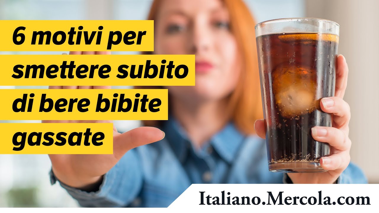 6 motivi per smettere subito di bere bibite gassate - YouTube