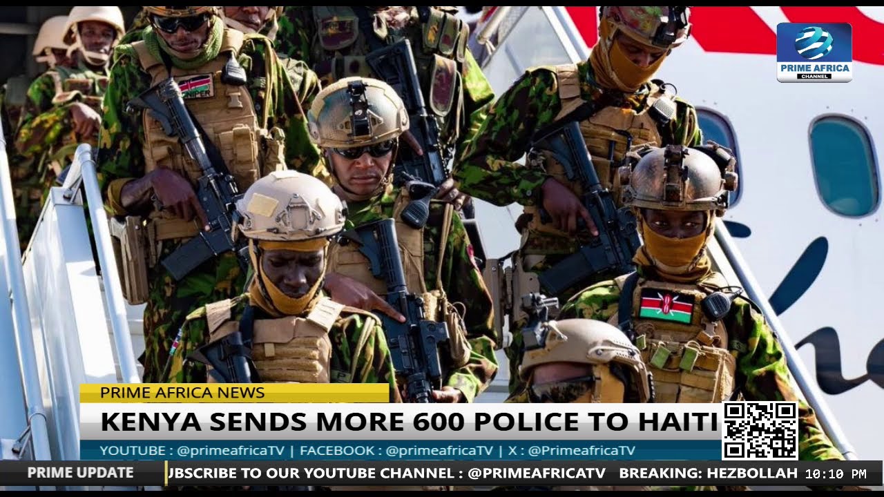Kenya to send more police to Haiti after new gang attacks • PRIME AFRICA NEWS