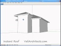 How to make a shed roof in sketchup 