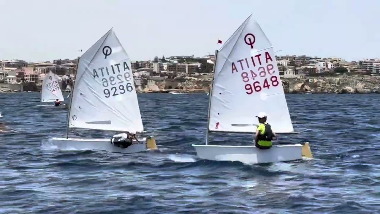 Optimist Training #siracusa #optimist #sailing