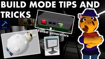 BUILD MODE TIPS AND TRICKS - PIGGY BUILD MODE 🔨