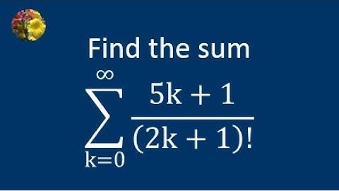Evaluating the required sum using Maclaurin series