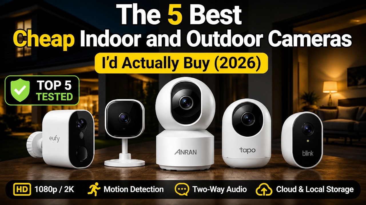Most Cheapest Camera The 5 Best Cheap Indoor and Outdoor Cameras I'd Actually Buy (2026 ...