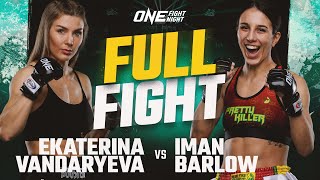 Ekaterina Vandaryeva vs. Iman Barlow | ONE Championship Full Fight