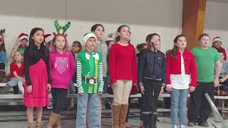 Chorus at pto Christmas program #2