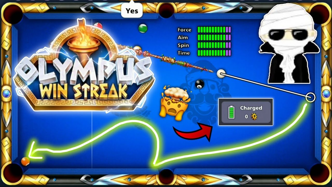 8 Ball Pool 0 Recharge Cue LEVEL MAX | GingerBread Cue LEVEL MAX