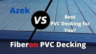 Azek vs Fiberon, Best PVC Decking for You?