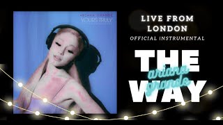 Ariana Grande - The Way (Live from London) [Original / Official Instrumental]