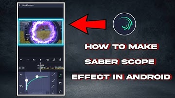How to make Saber Scope effect in Android? | PUBG Mobile Montage Editing | Mad_nii