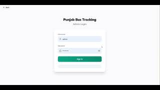 Real-Time public transport tracking for small cities 
