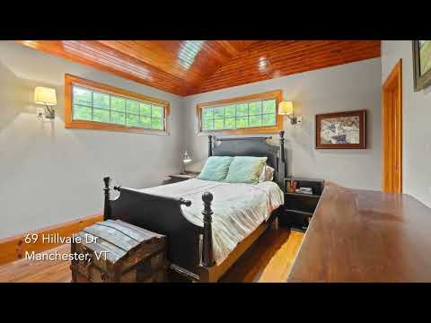 69 Hillvale Dr, Manchester, VT home video tour