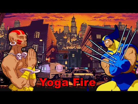 Time Dhalsim E Cyclops - Marvel Super heroes vs Street Fighter.