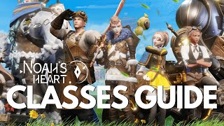 Noahs Heart Classes Guide - 4 Main Weapons Beginners Guide New Mmorpg Pcmobile 2022