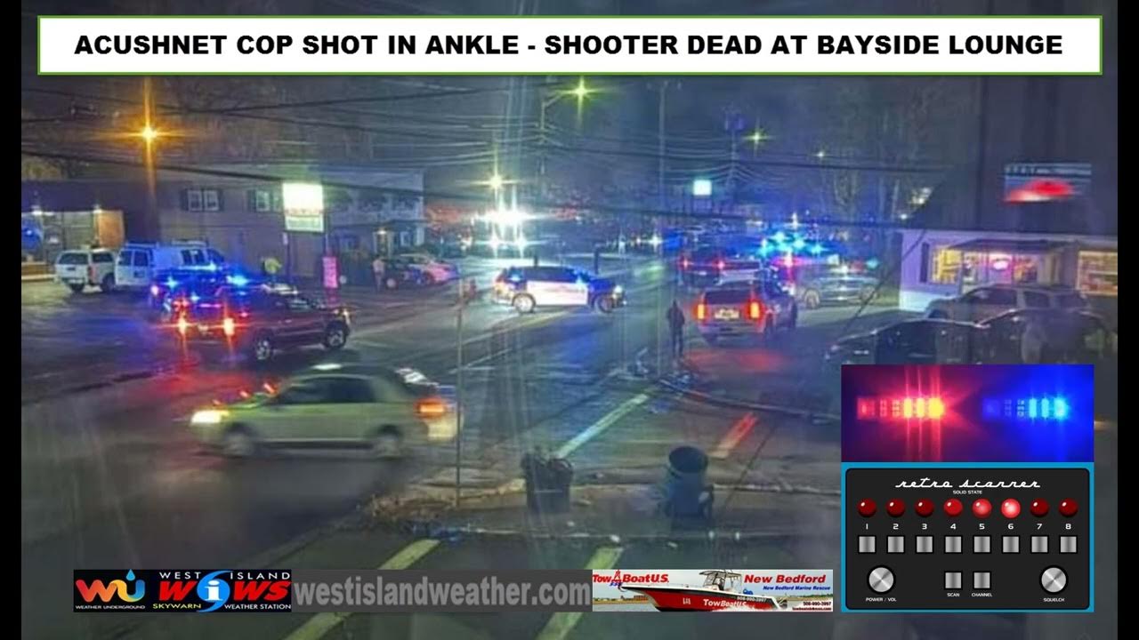 BAYSIDE LOUNGE SHOOTING POLICE CALL DEC 29 2023 1649HRS FAIRHAVEN MA