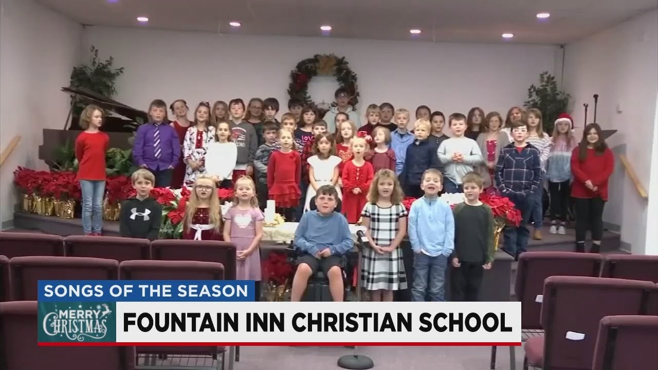 Songs of the Season Fountain Inn Christian School YouTube
