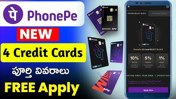 Phonepe New credit card Telugu | Phonepe sbi credit card | Phonepe hdfc bank credit card | wish card