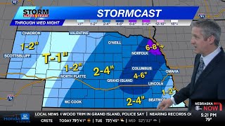Monday Evening KLKN Forecast, March 17, 2025 Update