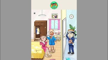 Crazy Brain Puzzle Level 177 | help capuchina clean room Gameplay