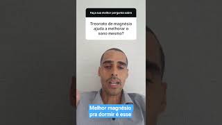 O Magnésio Pra Dormir É Esse