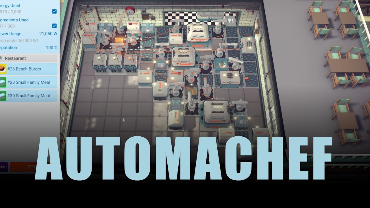 Automachef Playthrough | Level 12 Pier Pressure