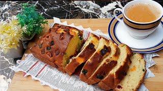 Tutti fruiti crunch tea cake | recipe by the perfect plate