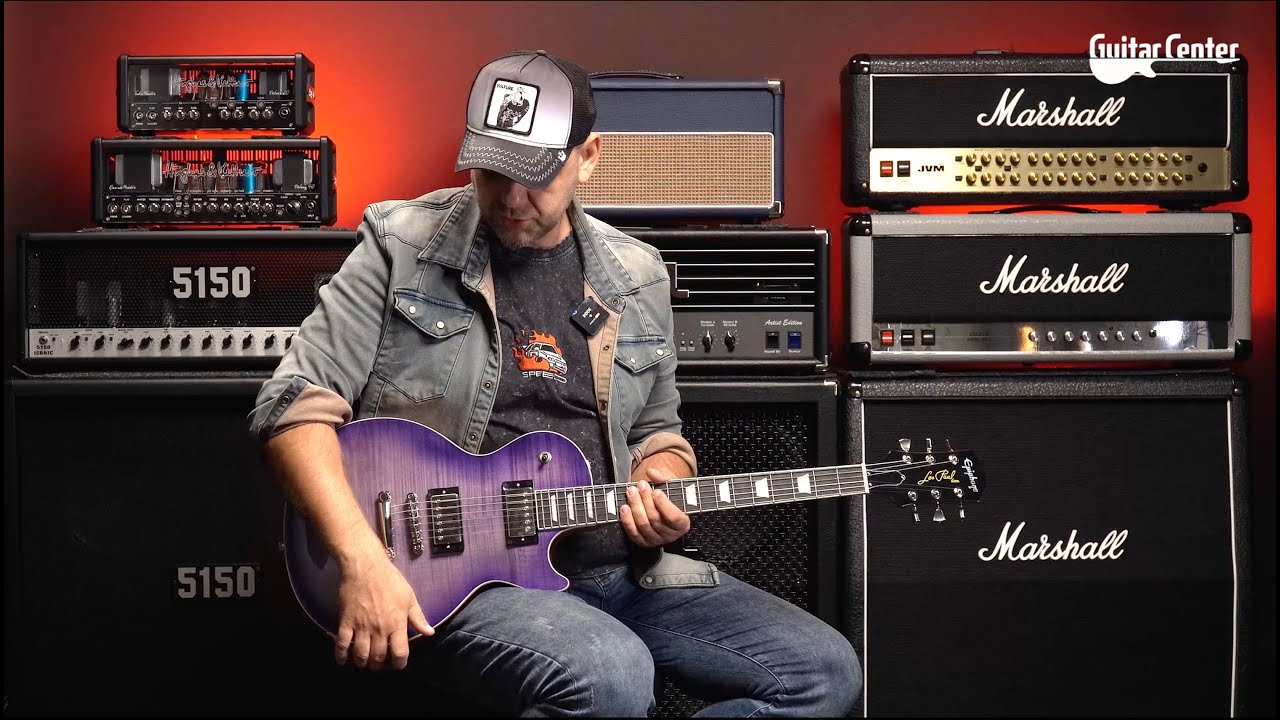 Epiphone Les Paul Modern Figured Purple Burst - Epiphone - Gitary