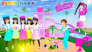 Mio Hilang 😱 Yuta Panik Banyak Kembaran Mio Cari Mio Asli | Rumah Barbie Sakura School Simulator