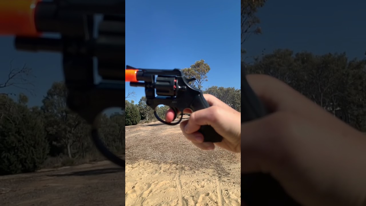Cap Gun in slow motion😃