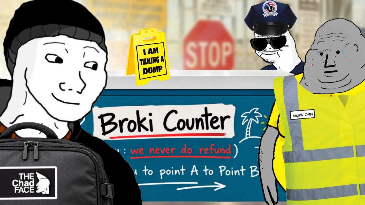 WOJAK DOOMER WINS A FREE TRIP TO BALI TO ESCAPE THE WAGE SLAVE LIFE