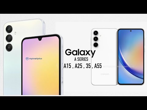New Samsung Galaxy A15, A25, A35 And A55 All the Official Specs, Images and Features