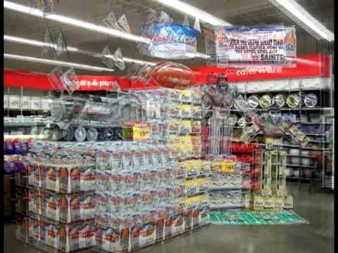 coors light beer display