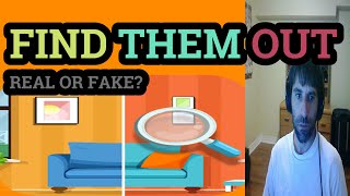 FIND THEM OUT APP. Notice the paypal and amazon differences in the google playstore? screenshot 4