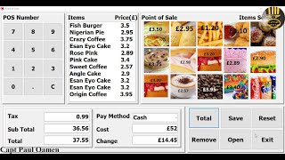How To Create a C++ Powerful Point of Sale (POS) Application in C++ Builder - Full Tutorial screenshot 5