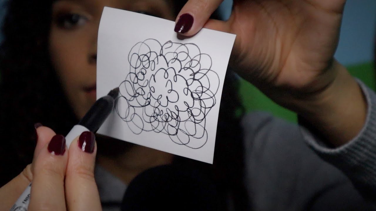 ASMR || GUESS WHAT I AM DRAWING... (VERY ALLEVIATING)