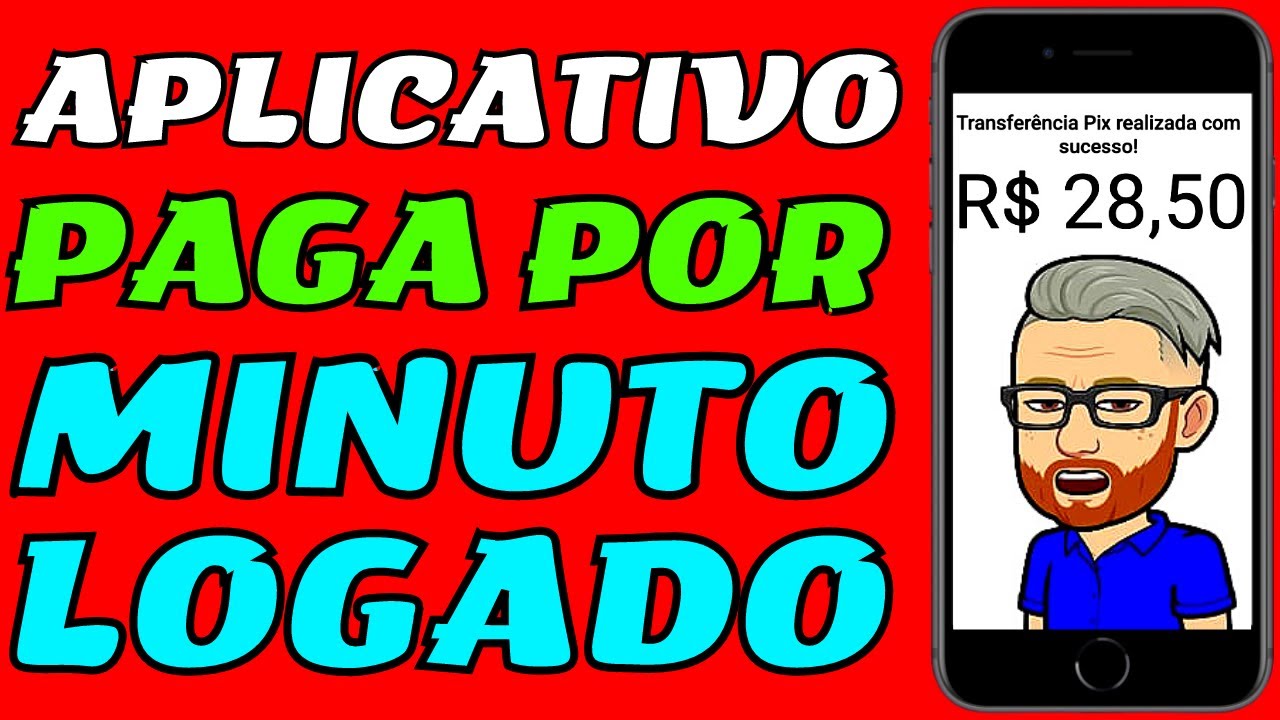 [RECEBA $1,49 POR MINUTO] APLICATIVO PAGANDO VIA PIX E PAYPAL SEM DEPENDER DE INDICAÇÃO SAQUE NO DIA