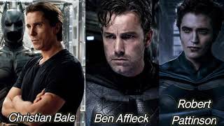 Batman Comparison - Christian Bale vs Ben Affleck vs Robert Pattinson