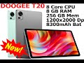 The New DOOGEE T20 Tablet PC |2K|8300mAh|8 core|8GB/256GB| French review