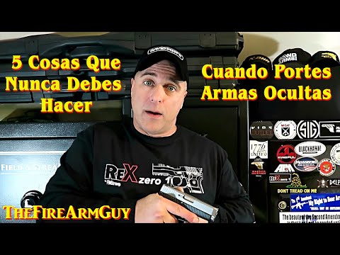 5 Things You Should Never Do When Carrying a Gun