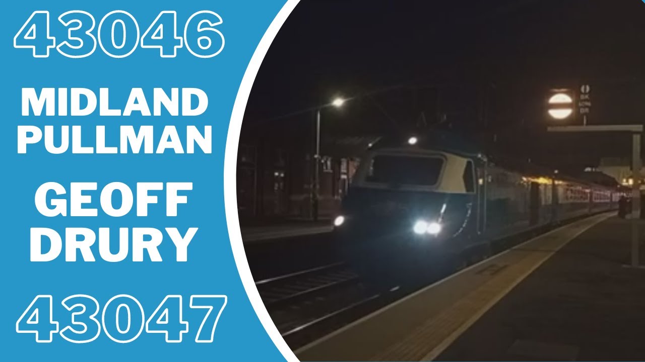 "Midland Pullman" HST at Kettering 19/11/22 YouTube
