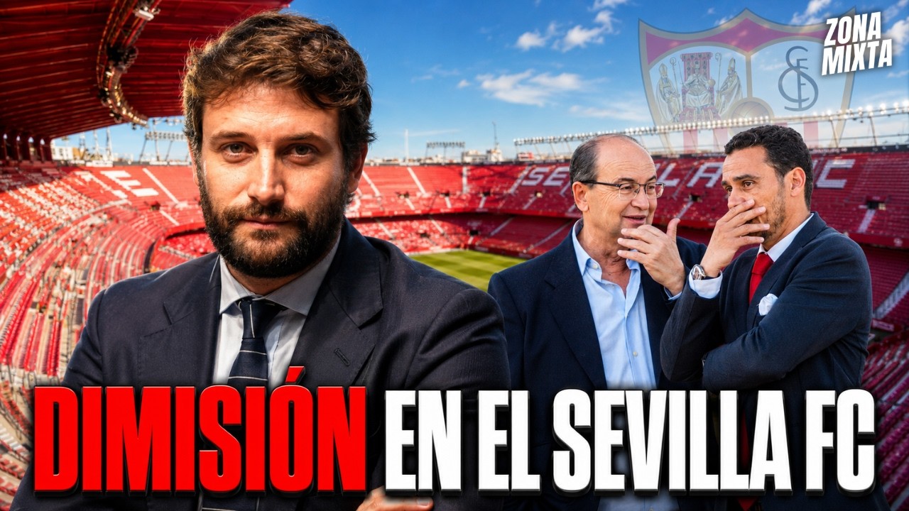 ¡ÚLTIMA HORA! ¡DIMISIÓN EN EL SEVILLA FC: FERNANDO CARRIÓN DEJA EL CLUB