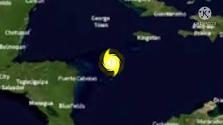 The track of Hurricane Wilma (2005)