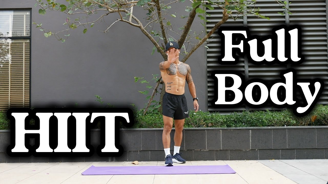 15 MIN FULL BODY HIIT ( No Equipment , At Home )