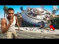 GTA 5 : Franklin Found A Crashed UFO In Gta 5 ! (GTA 5 Mods)