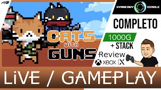 Cat With Guns [XBOX SERIES X] 1000G Completo Gameplay Review - Synnergy Circle Games